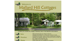 Desktop Screenshot of mallardhillcottages.net